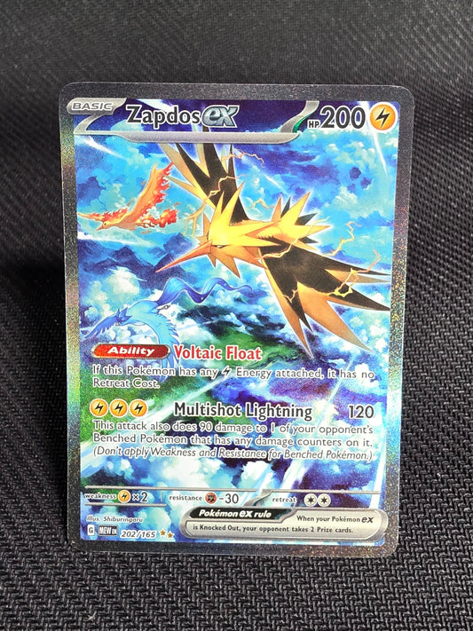 Zapdos ex – 202/165 (Special Illustration Rare)