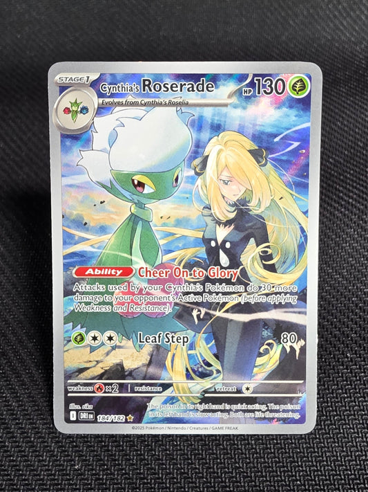 Cynthia’s Roserade – 184/182 (Illustration Rare)